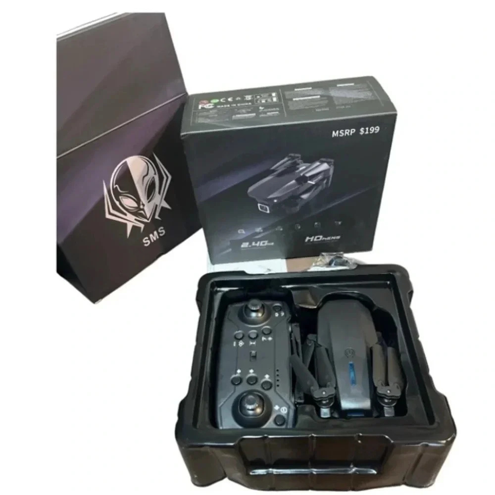 Drone SMS Aerial Vehicle HD Dual Camera‎ 2.4 GHZ Edition /NEW